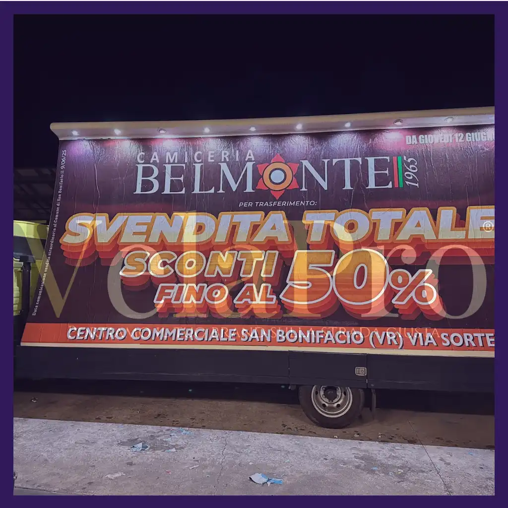 Esempi di design e stampa per camion vela